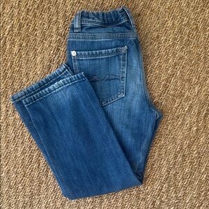 7 For All Mankind Kids Blue Jeans - size 5 - Excellent Condition